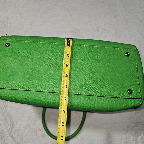 Michael Kors Green Studded Women's Bag - Picture 16 of 16